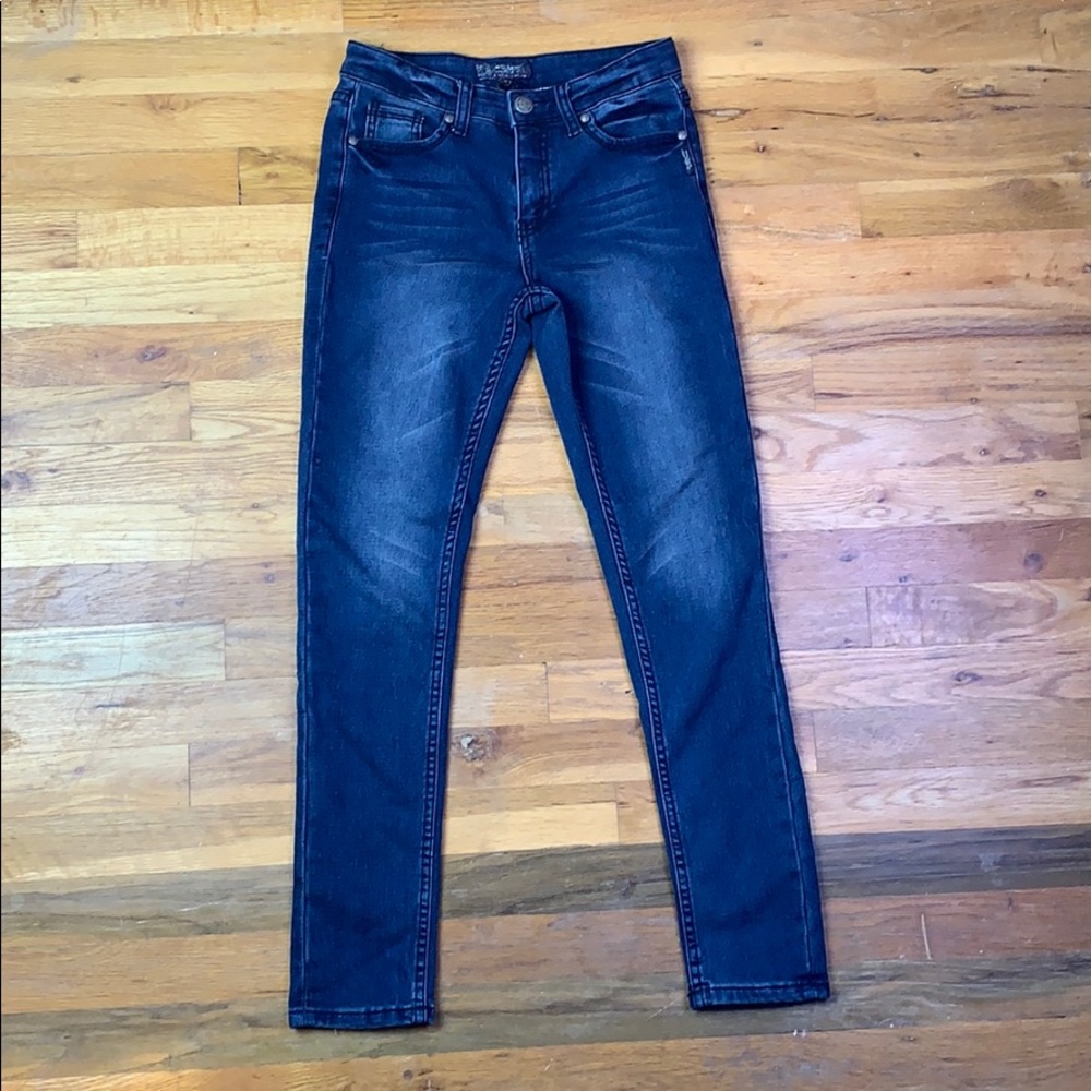 SILVER AMY SKINNY BLUE JEANS